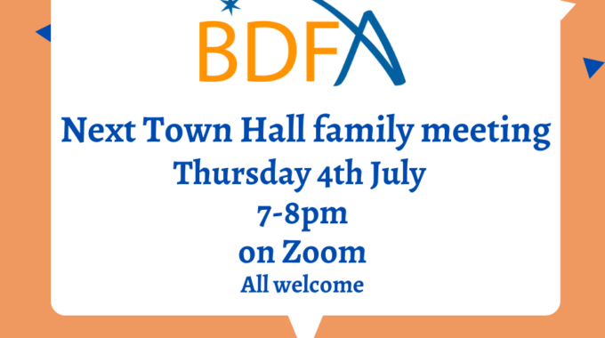 Next Quarterly Town Hall Meeting At 7pm On Thursday 4th July 2024